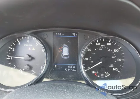 2018 Nissan Rogue Sv из США, поврежденный, VIN 5N1AT2MV6JC805171